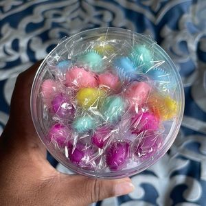 A pack of lip scrubbers